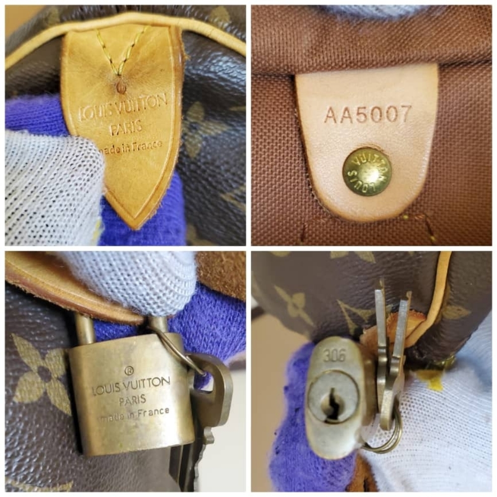 LOUIS VUITTON Monogram Speedy 35 - Picture 3 of 15